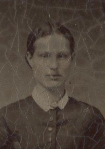 Mary Bingham Clow enlarged about 1870 wedding 001