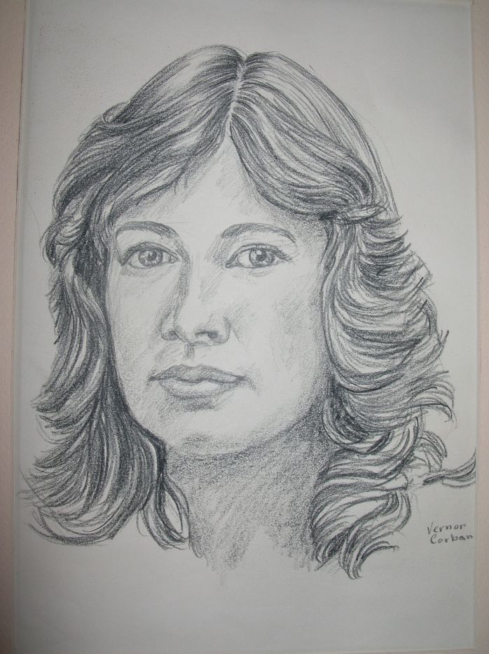 Who Was the Model For this Vernon Corban Original Sketch?