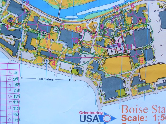 Sprint Course Close-up